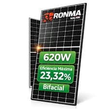 Ronma 620W Shiny Glass Bifacial