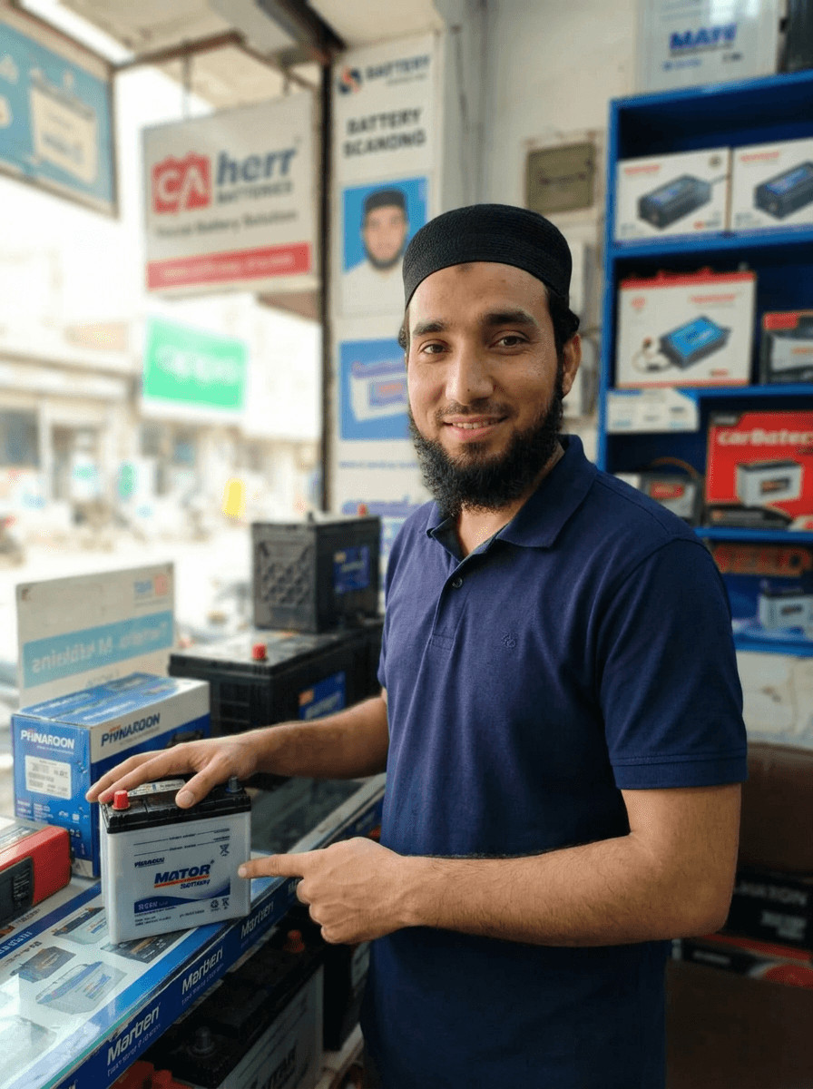Muhammad Ijaz — Battery Solutions Expert